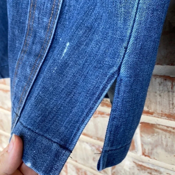 Vintage Denim Jacket With Patches - Picture 15 of 16